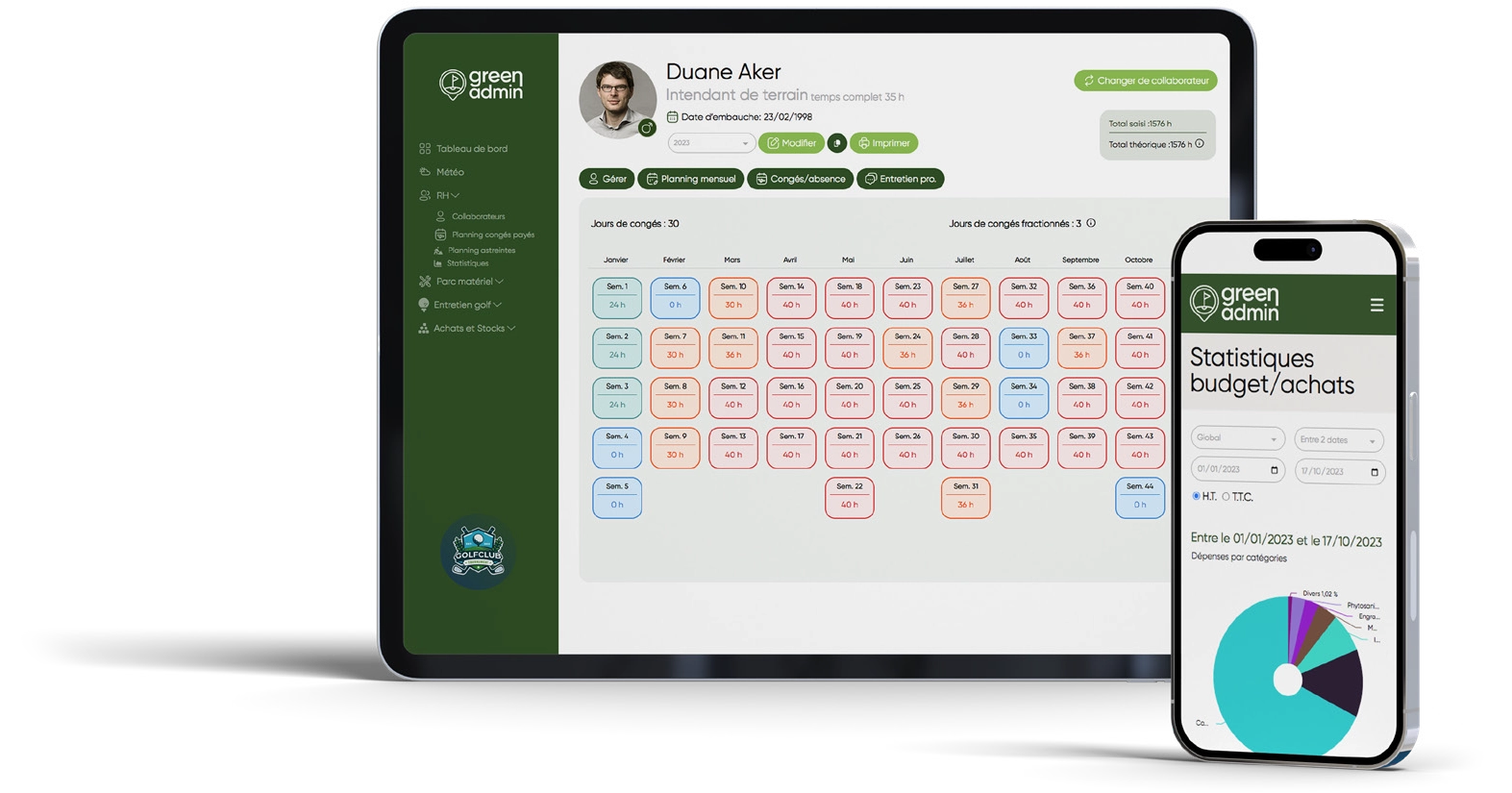 Header main dashboard